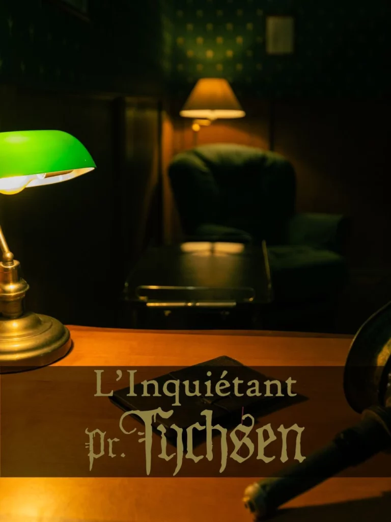 Crack the Egg Escape Game Paris 12eme - Affiche L'inquiétant Professeur Tychsen